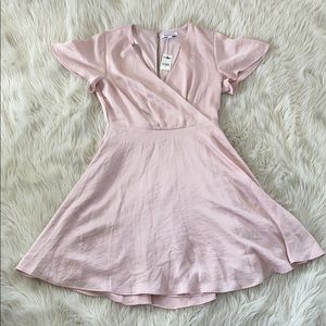 NWT Pink Express Fit and Flare dress